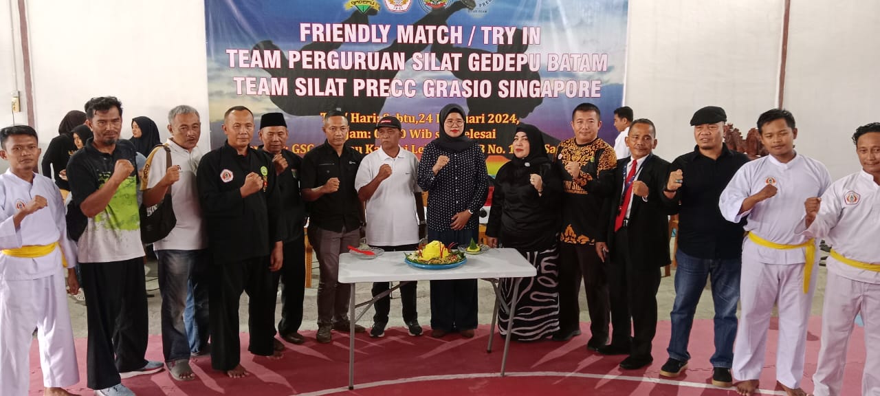 Tim Silat Gadepu Batam Gelar Friendly Match sekaligus Peresmian GSG Gadepu