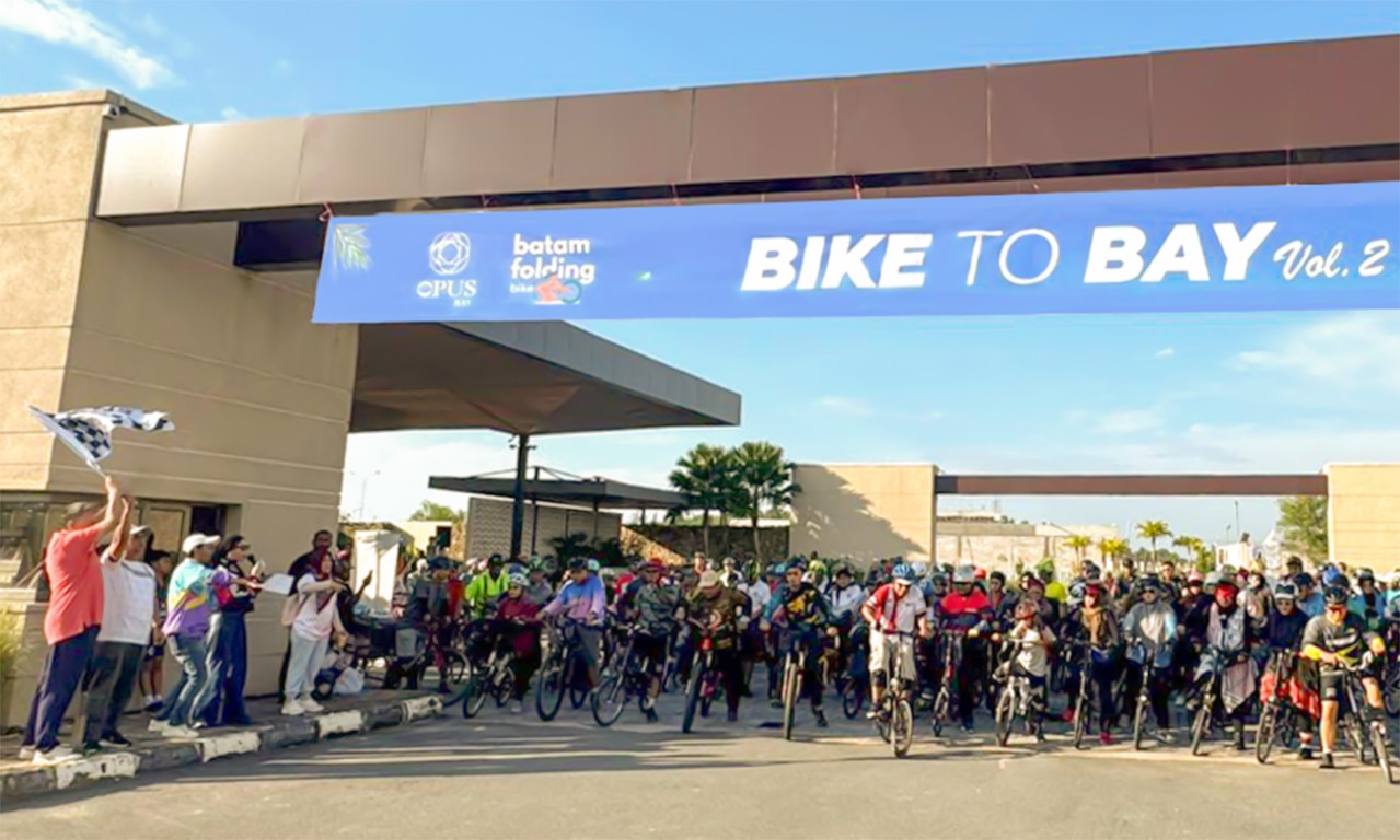 Opus Bay Sebagai Destinasi Gaya Hidup, Hunian, dan Wisata Terdepan di Batam Sukses Gelar Bike to Bay Vol. 2