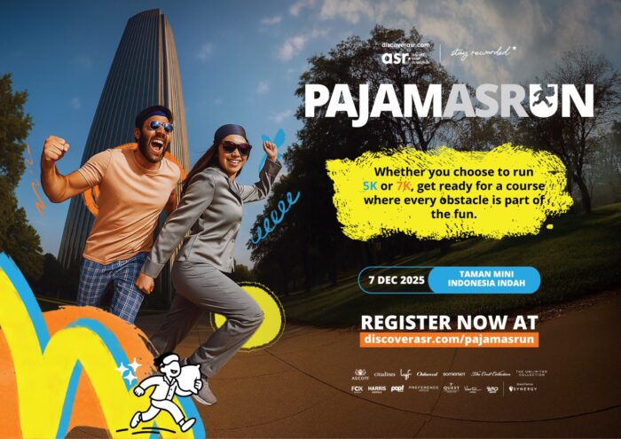 Ascott Indonesia Hadirkan Ajang Lari Tematik Pertamanya Melalui PajamASRun